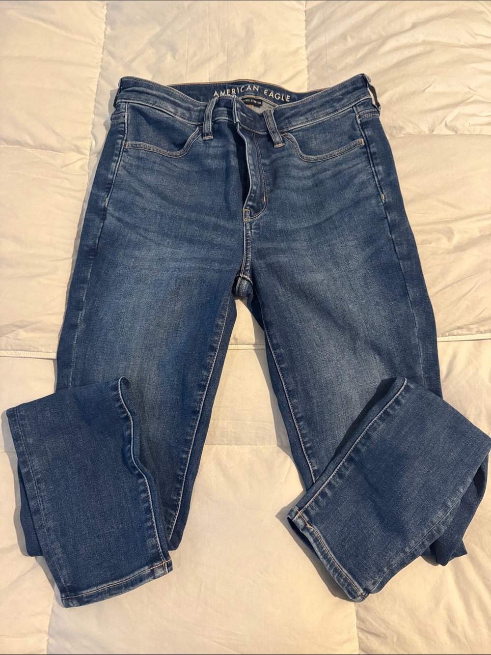 American Eagle Outfitters Navy Blue Skinny Jeans